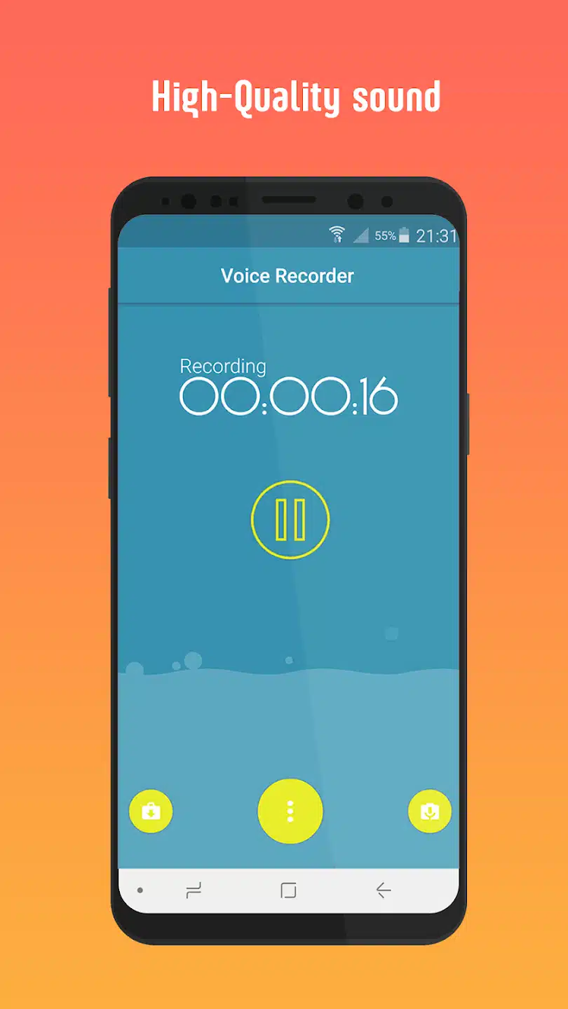 تطبيق Smart Voice Recorder HD Audio Recording