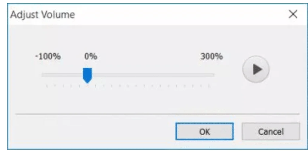 Adjust Volume