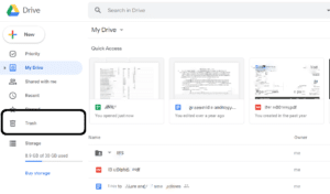 استعادة الصور بعد حذفها على google