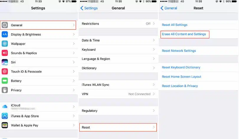 طريقة استعادة النسخة الاحتياطية للايفون icloud