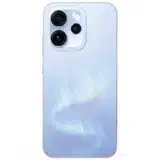 ظهر هاتف أوبو رينو 15 برو (Oppo Reno 15 Pro) باللون الأزرق الفاتح يبرز لغة التصميم الهندسي وتوزيع عدسات الكاميرا الخلفية.
