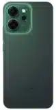 ظهر هاتف أوبو رينو 14 (Oppo Reno 14 5G) باللون الأخضر يبرز لغة التصميم الهندسي وتوزيع عدسات الكاميرا الخلفية.