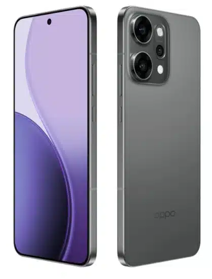 الإطار الجانبي لهاتف أوبو رينو 14 برو (Oppo Reno 14 Pro 5G)، يوضح لغة التصميم الهندسي وتفاصيل سماكة هيكل الجهاز.