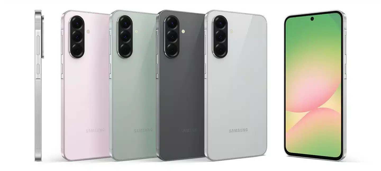التباين اللوني بين إصدارات هاتف Samsung A56
